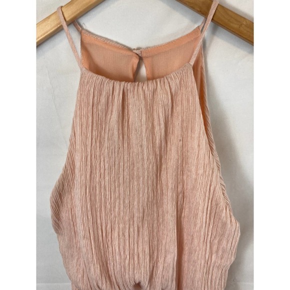 Lush Textured Light Pink Sleeveless Dress Size Small - Picture 2 of 7